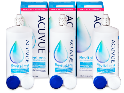 Acuvue RevitaLens Разтвор 3x 360 ml