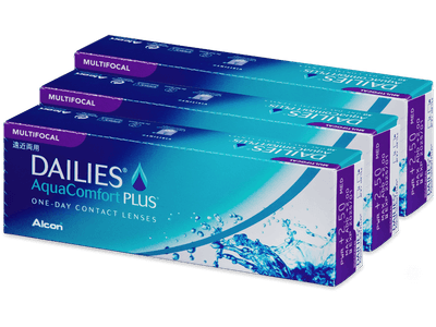 Dailies AquaComfort Plus Multifocal (90 лещи) - Мултифокални лещи