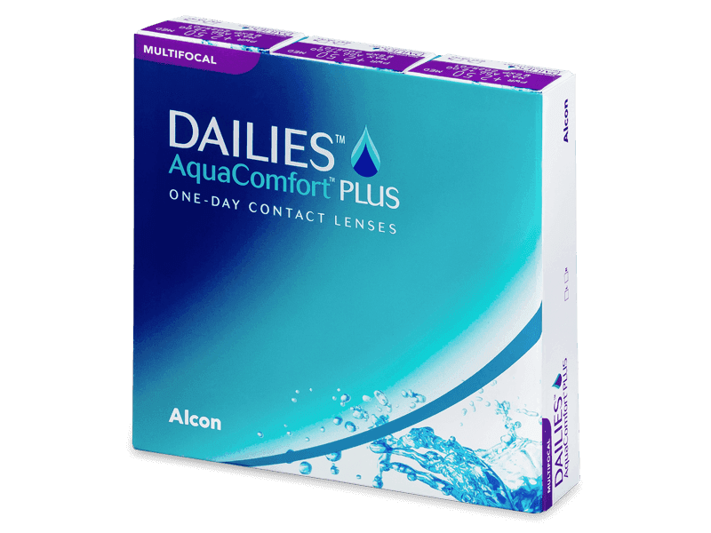 Dailies AquaComfort Plus Multifocal (90 лещи) - Мултифокални лещи