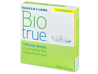 Biotrue ONEday for Presbyopia (90 лещи) - Еднодневни контактни лещи