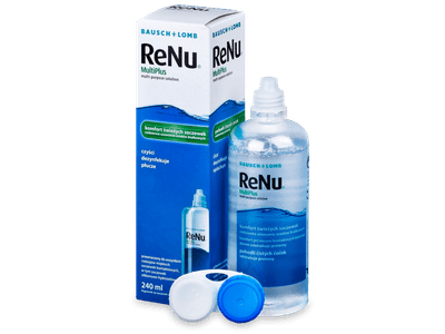 Разтвор ReNu MultiPlus 240 ml с контейнерче - Разтвор за почистване