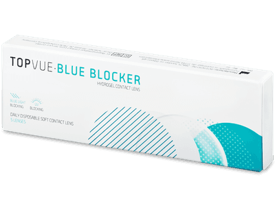 TopVue Blue Blocker (5 лещи) - Еднодневни контактни лещи