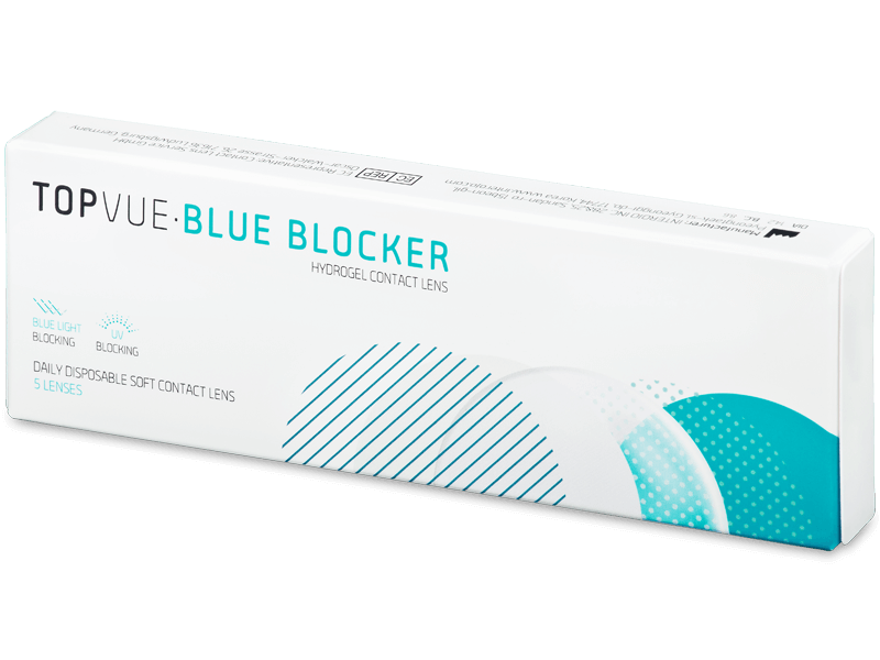 TopVue Blue Blocker (5 лещи) - Еднодневни контактни лещи
