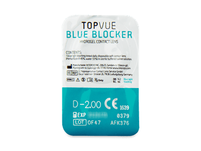 TopVue Blue Blocker (5 лещи) - Преглед на блистер