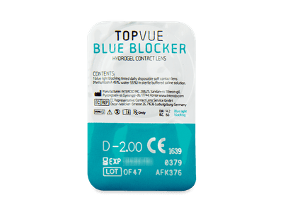 TopVue Blue Blocker (30 лещи) - Преглед на блистер