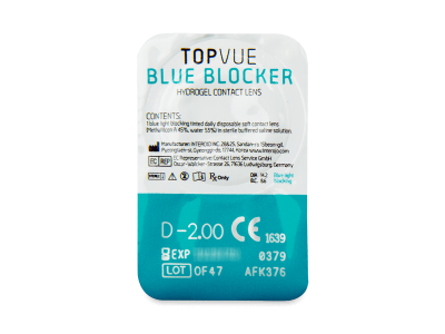 TopVue Blue Blocker (180 лещи) - Преглед на блистер