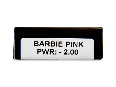 CRAZY LENS - Barbie Pink - дневни с диоптър (2 лещи) - Преглед на параметри