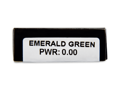 CRAZY LENS - Emerald Green - дневни без диоптър (2 лещи) - Преглед на параметри