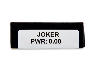 CRAZY LENS - Joker - дневни без диоптър (2 лещи) - Преглед на параметри