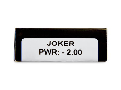 CRAZY LENS - Joker - дневни с диоптър (2 лещи) - Преглед на параметри
