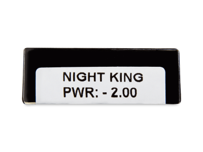 CRAZY LENS - Night King - дневни с диоптър (2 лещи) - Преглед на параметри