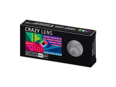 CRAZY LENS - Rinnegan - дневни с диоптър (2 лещи) - Coloured contact lenses