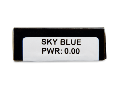 CRAZY LENS - Sky Blue - дневни без диоптър (2 лещи) - Преглед на параметри