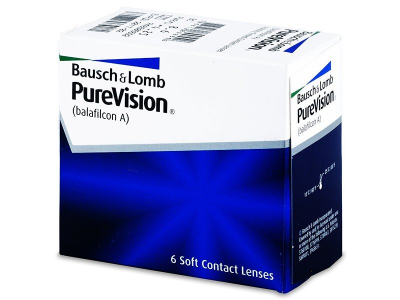 PureVision (6 лещи) - Месечни контактни лещи