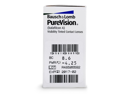 PureVision (6 лещи) - Преглед на параметри