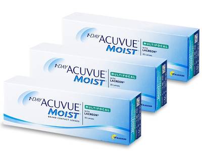 1 Day Acuvue Moist Multifocal (90 лещи) - Мултифокални лещи