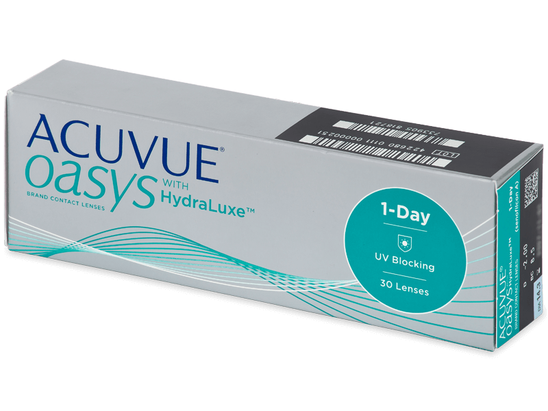 Acuvue Oasys 1-Day with Hydraluxe (30 лещи) - Еднодневни контактни лещи