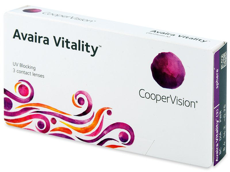 Avaira Vitality (3 лещи) - Contact lenses