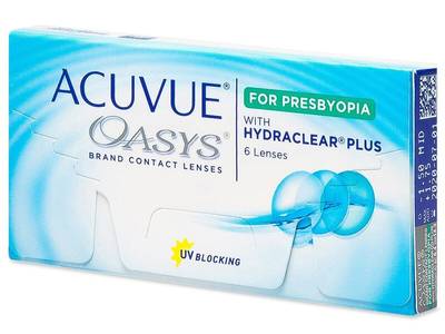 Acuvue Oasys for Presbyopia (6 лещи) - Мултифокални лещи