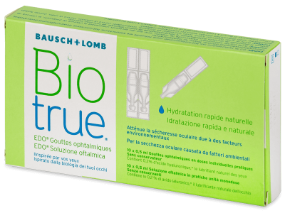 Капки за очи Biotrue EDO 10x 0,5 ml - Капки за очи