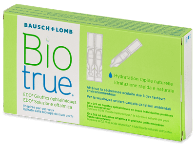 Капки за очи Biotrue EDO 10x 0,5 ml - Този продукт се предлага и в този вариант на опаковката