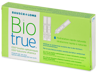 Капки за очи Biotrue EDO 10x 0,5 ml - Капки за очи