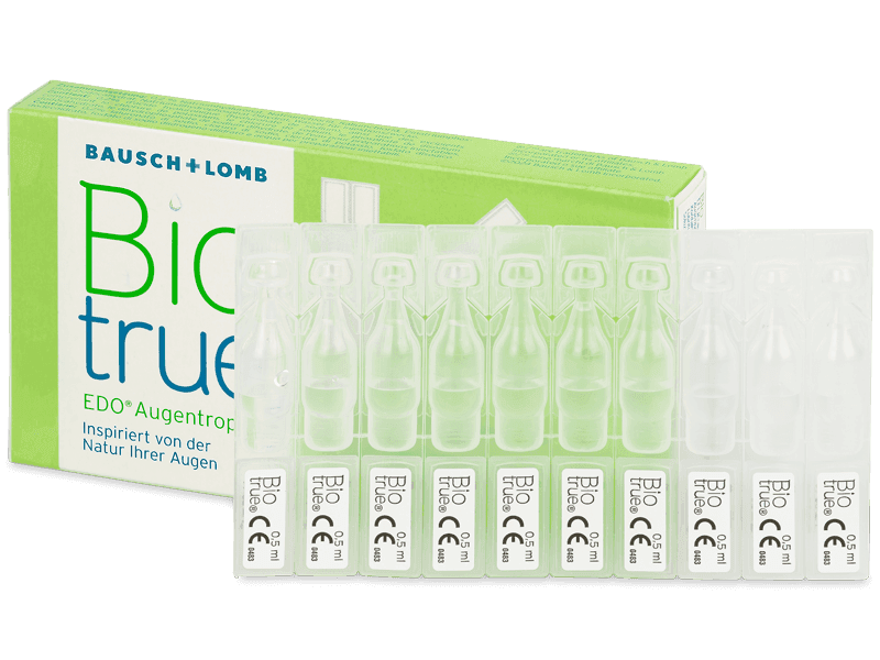 Капки за очи Biotrue EDO 10x 0,5 ml - Капки за очи