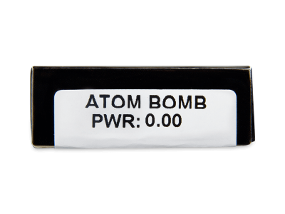 CRAZY LENS - Atom Bomb - дневни без диоптър (2 лещи) - Преглед на параметри