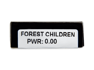 CRAZY LENS - Forest Children - дневни без диоптър (2 лещи) - Преглед на параметри
