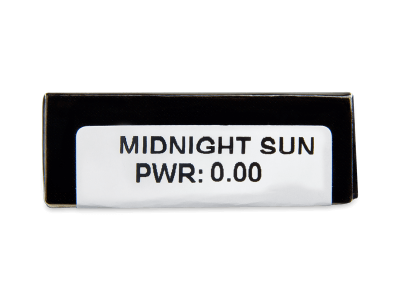 CRAZY LENS - Midnight Sun - дневни без диоптър (2 лещи) - Преглед на параметри
