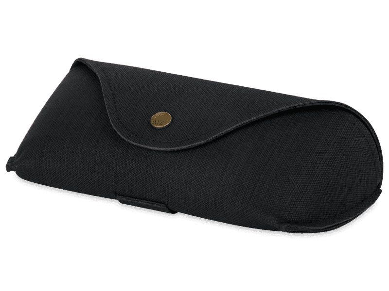 Черен калъф за съхранение на очила SH224-1 