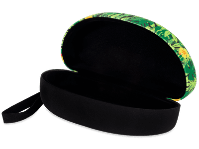 Калъф с флорален дизайн за очила 