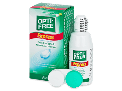Разтвор OPTI-FREE Express 120 ml с контейнерче