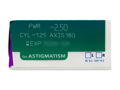 Precision1 for Astigmatism (90 лещи) - Преглед на параметри