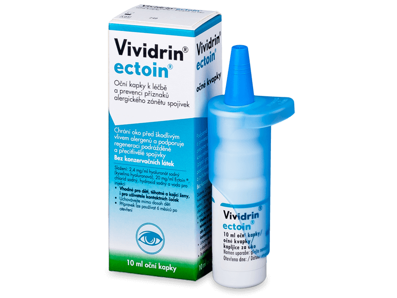Vividrin ectoin 10 ml - Капки за очи
