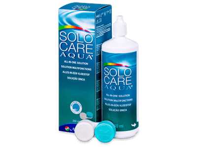 Разтвор SoloCare Aqua 360 ml с контейнерче - По-старт дизайн