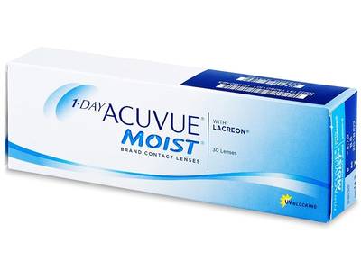 1 Day Acuvue Moist (30 лещи) - Еднодневни контактни лещи