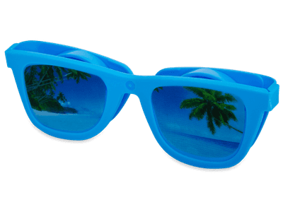 OptiShades контейнер за лещи- син