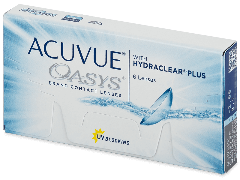 Acuvue Oasys (6 лещи) - Двуседмични контактни лещи