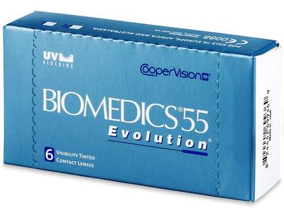 Biomedics 55 Evolution (6 лещи) - По-старт дизайн
