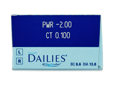 Focus Dailies All Day Comfort (30 лещи) - Преглед на параметри