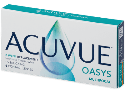 Acuvue Oasys Multifocal (6 лещи) - Двуседмични контактни лещи