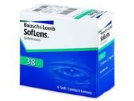 SofLens 38 (6 лещи) Bausch and Lomb - лещи за очи, разтвори и капки - SofLens 38 (6 лещи)