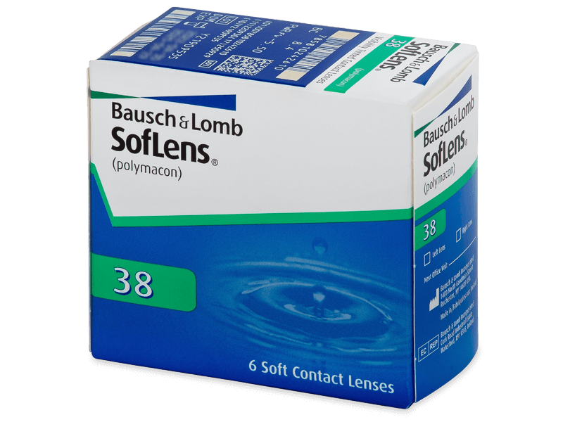 SofLens 38 (6 лещи) - Месечни контактни лещи