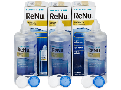ReNu Advanced разтвор 3x 360 ml 
