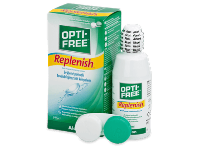 Разтвор OPTI-FREE RepleniSH 120 ml - Разтвор за почистване