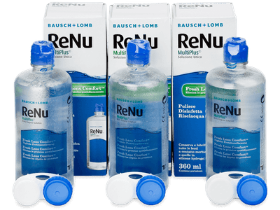 Разтвор ReNu MultiPlus 3x 360 ml - Този продукт се предлага и в този вариант на опаковката