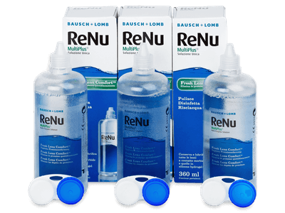 Разтвор ReNu MultiPlus 3x 360 ml - Икономичен пакет 3 разтвора