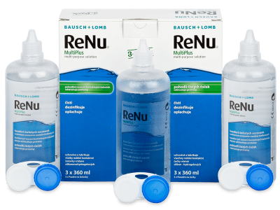 Разтвор ReNu MultiPlus 3x 360 ml - Икономичен пакет 3 разтвора