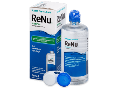 Разтвор ReNu MultiPlus 360 ml с контейнерче  - Разтвор за почистване